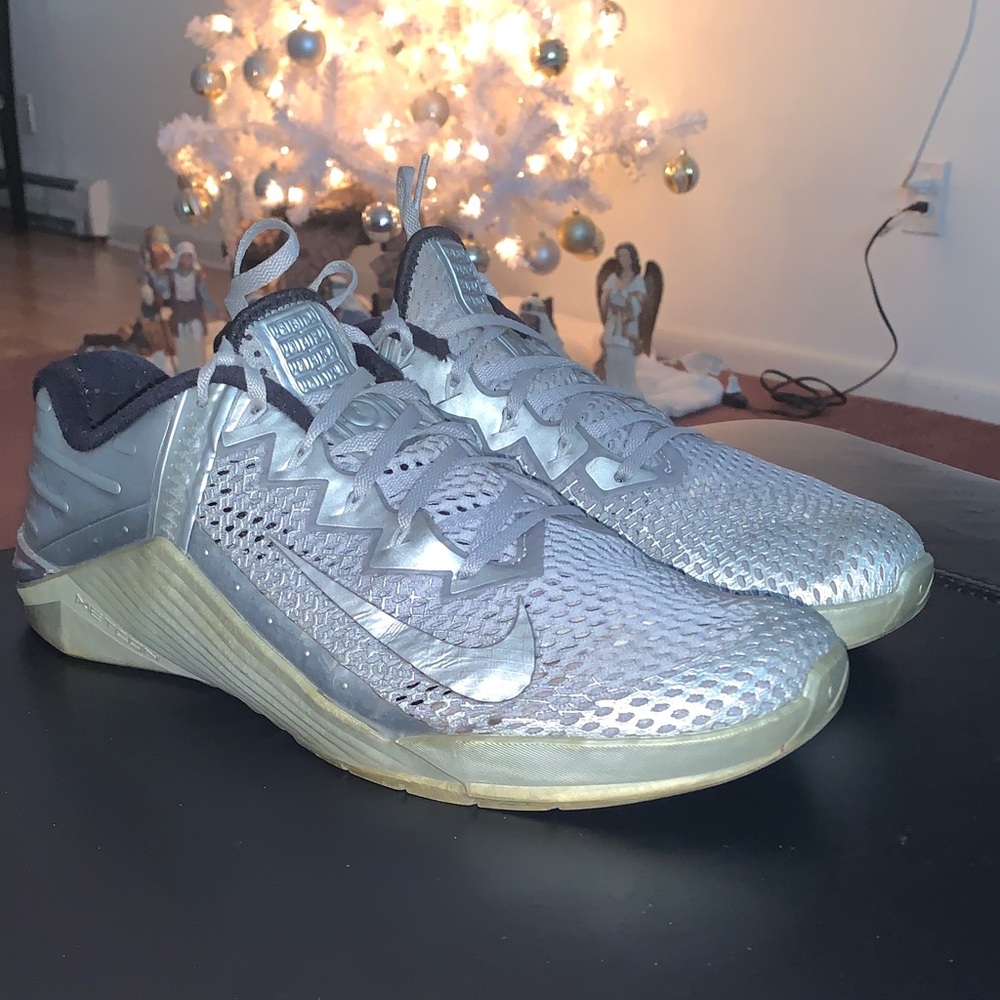 Nike Metcon 6 Premium Metallic Silver